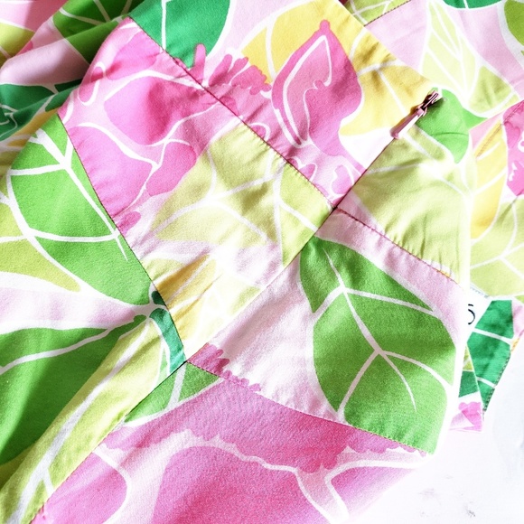 Lilly Pulitzer Floral White Label Skirt 8 - Picture 3 of 6